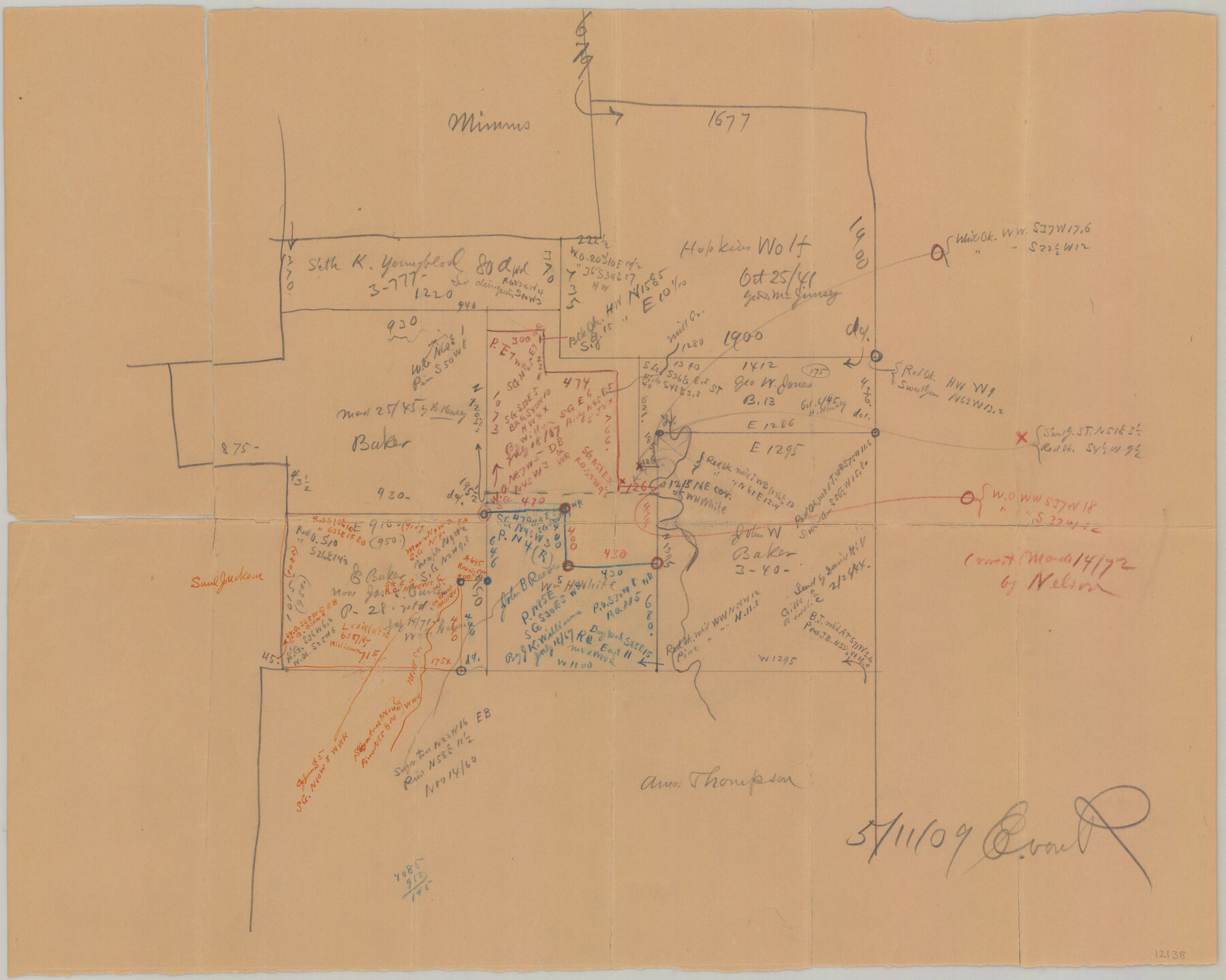 12138, Panola County Sketch File 18, General Map Collection