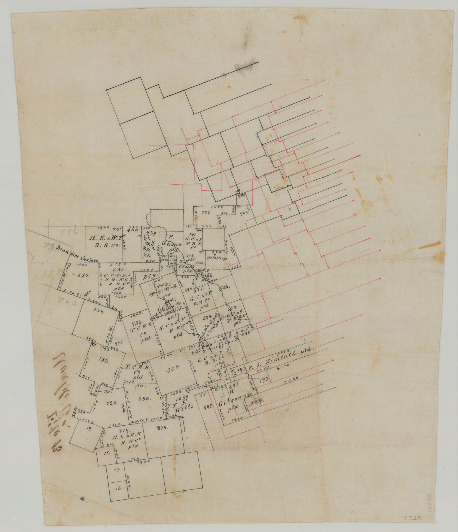 12528, Uvalde County Sketch File 13, General Map Collection