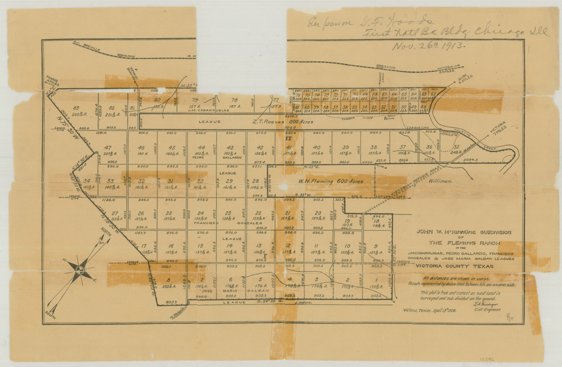 12596, Victoria County Sketch File 7, General Map Collection