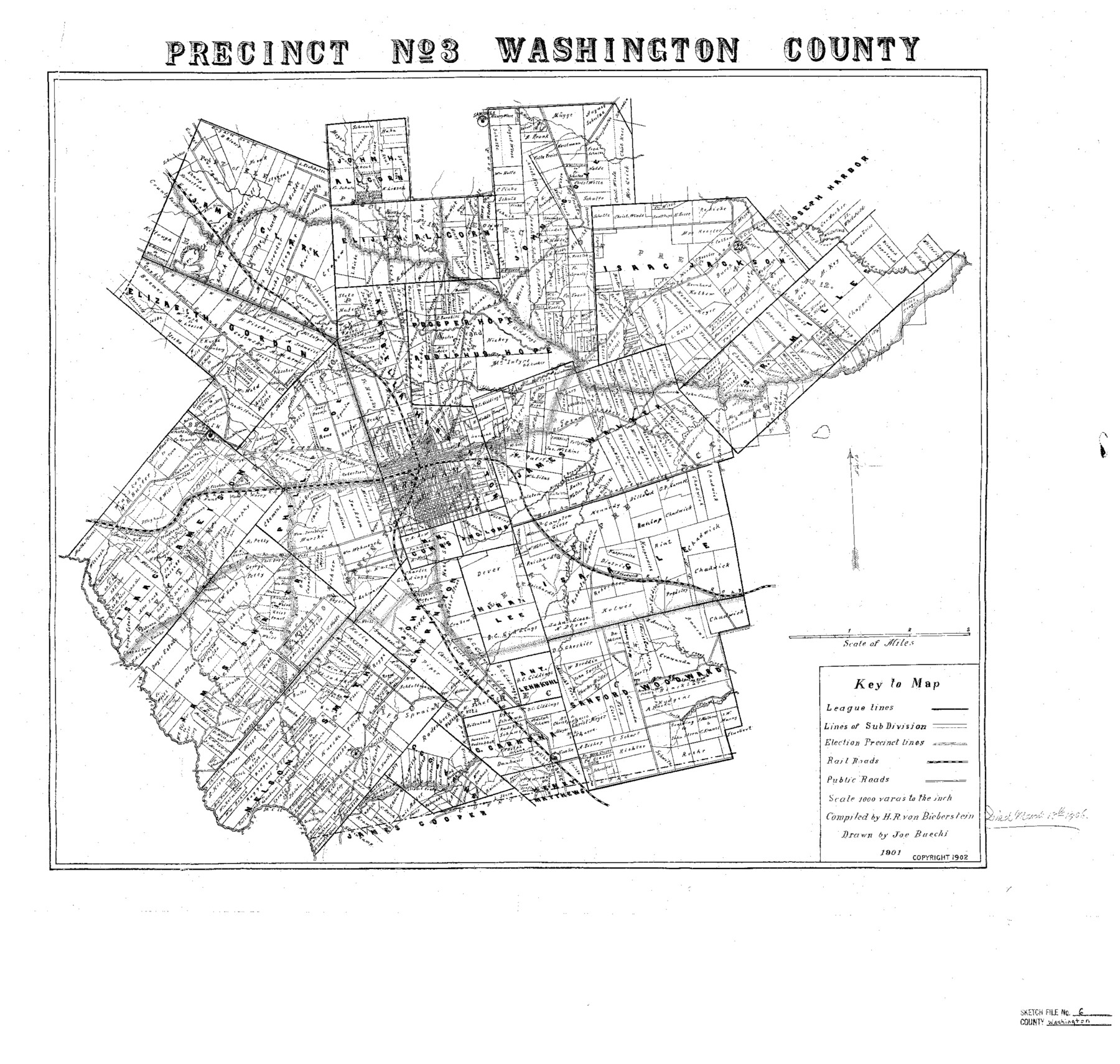 12602, Washington County Sketch File 6, General Map Collection