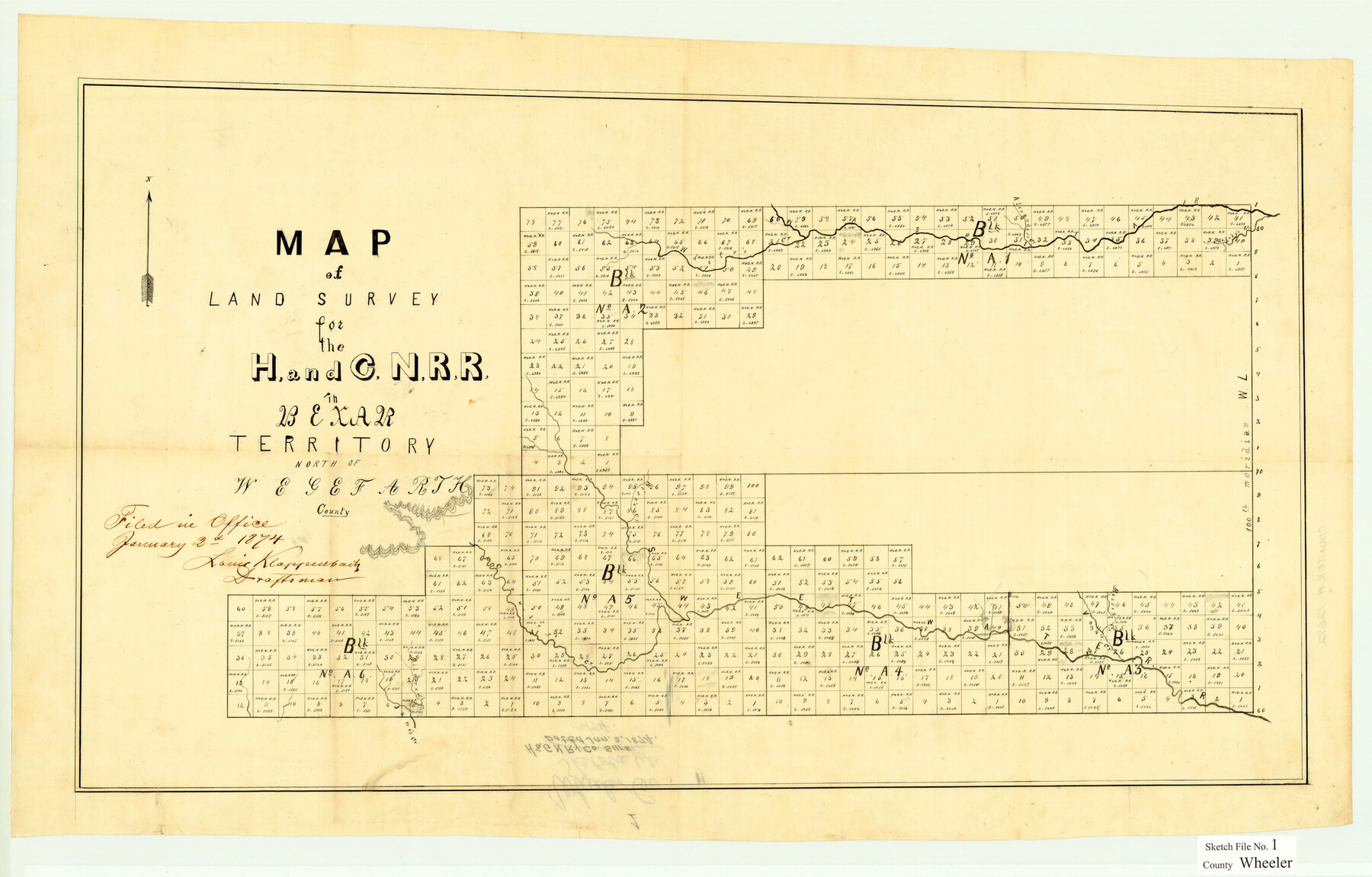 12672, Wheeler County Sketch File 1, General Map Collection