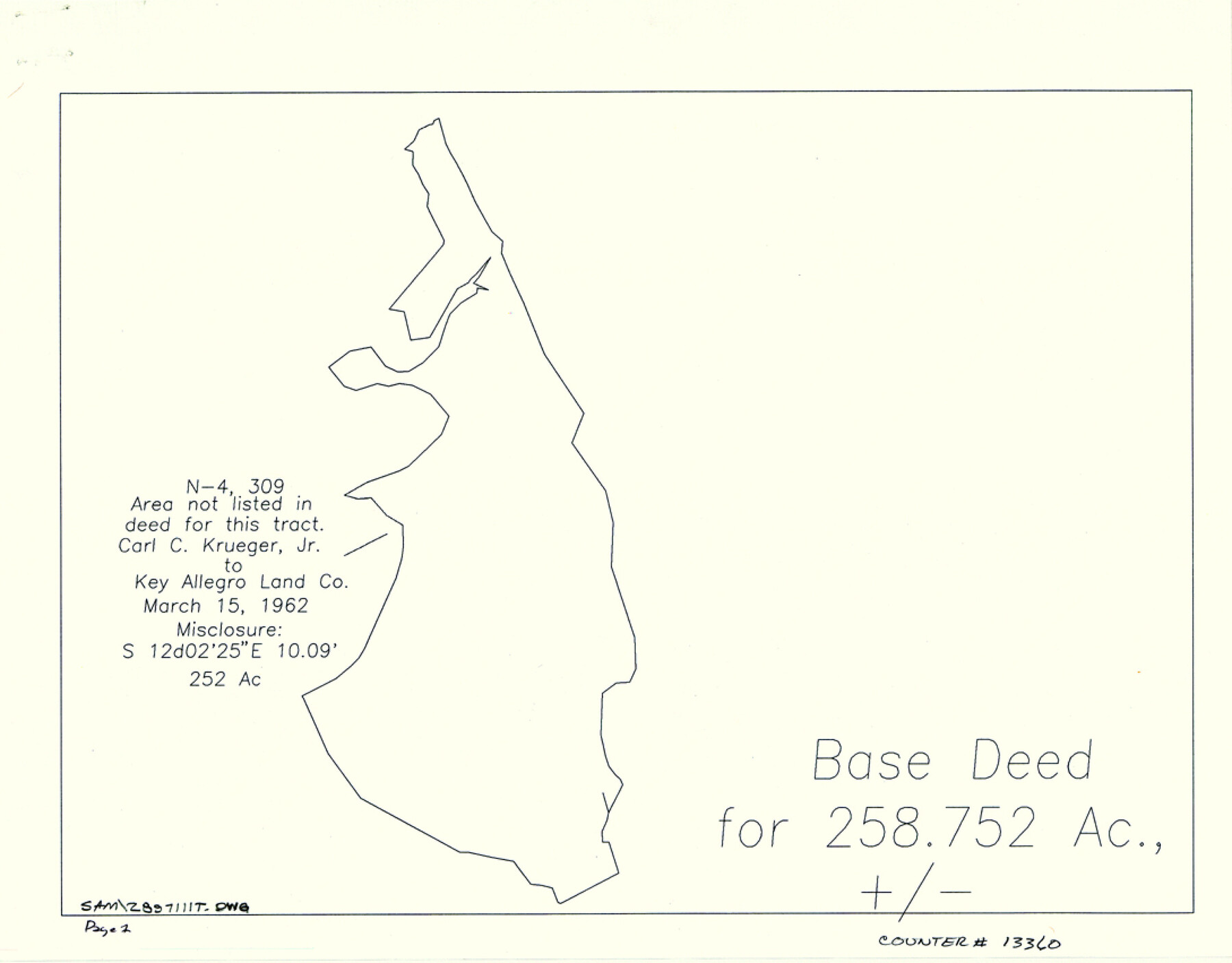 13360, Aransas County Sketch File 36, General Map Collection