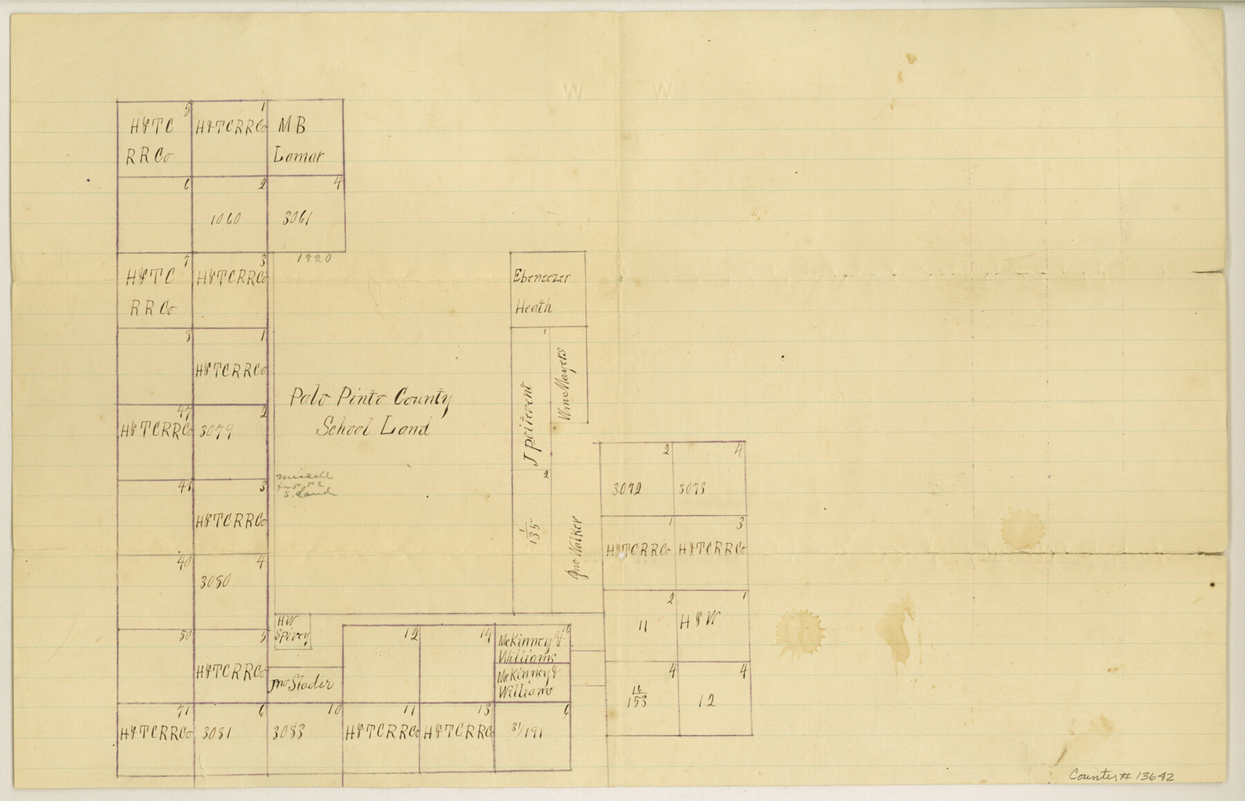 13642, Archer County Sketch File 10, General Map Collection