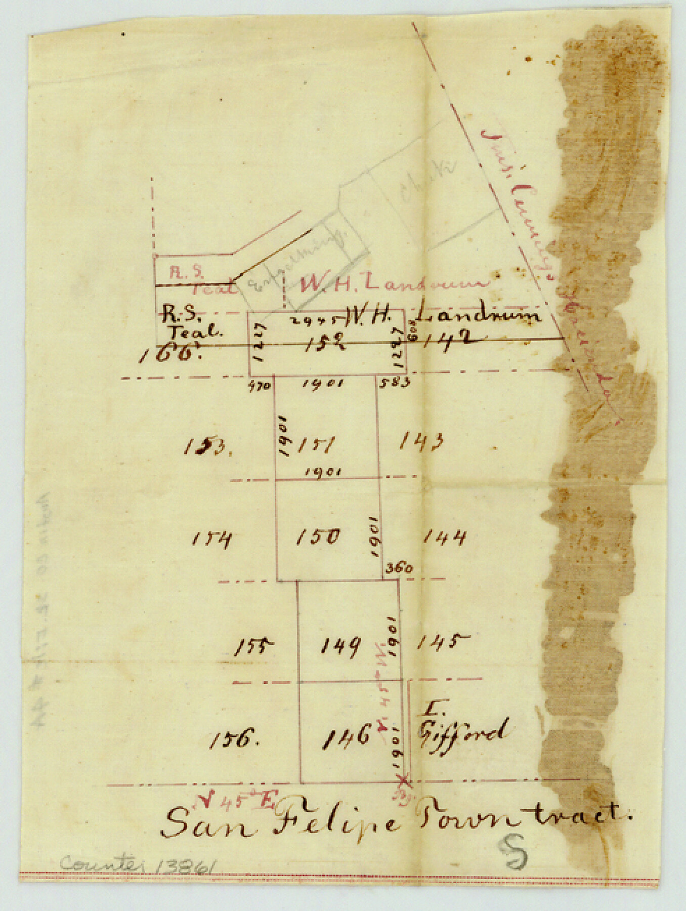 13861, Austin County Sketch File 4a, General Map Collection