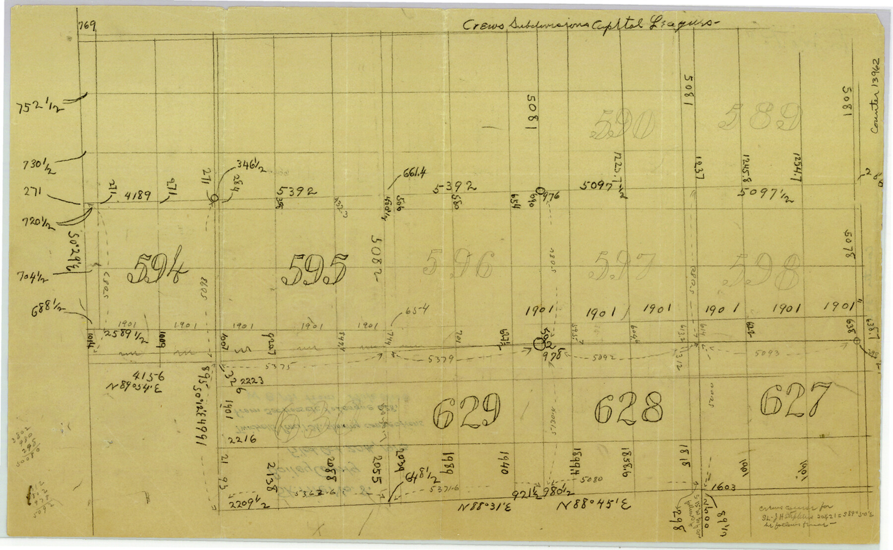 13962, Bailey County Sketch File 8, General Map Collection