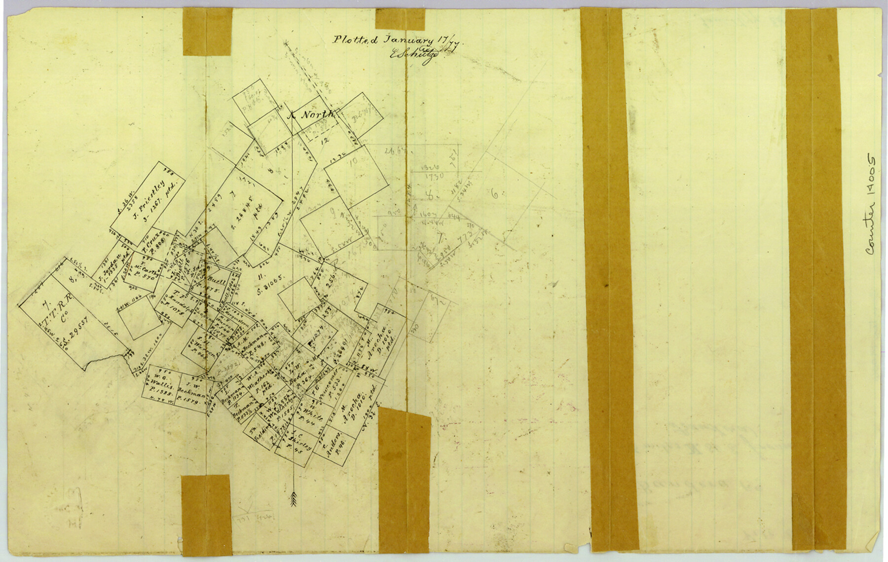 14005, Bandera County Sketch File 6, General Map Collection