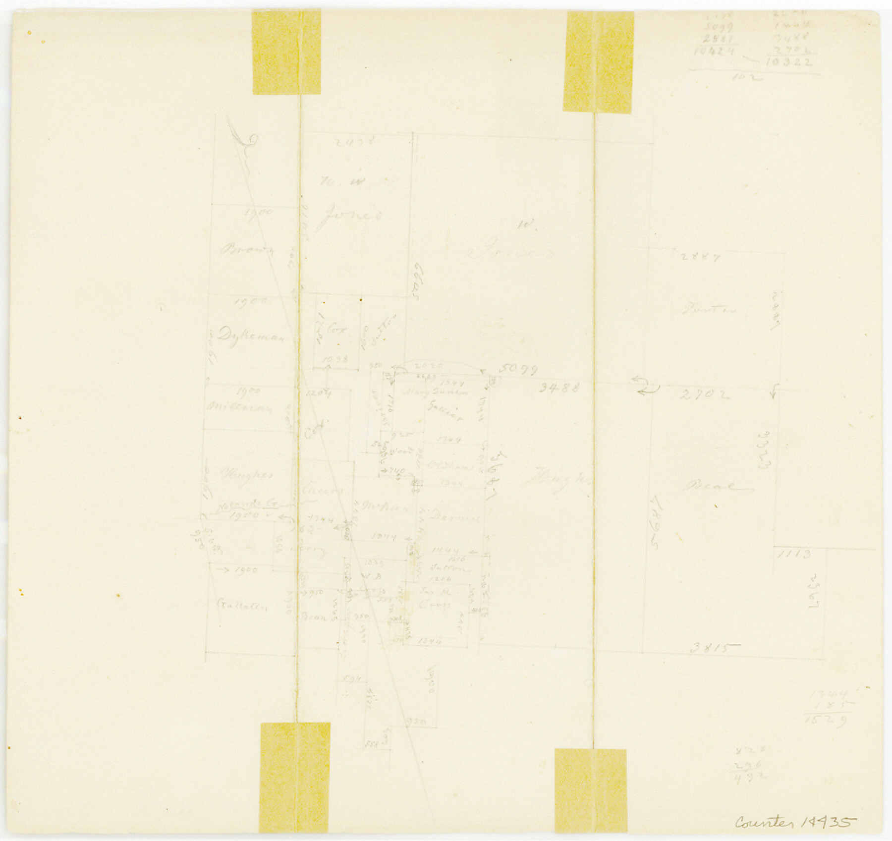 14435, Bell County Sketch File 27, General Map Collection