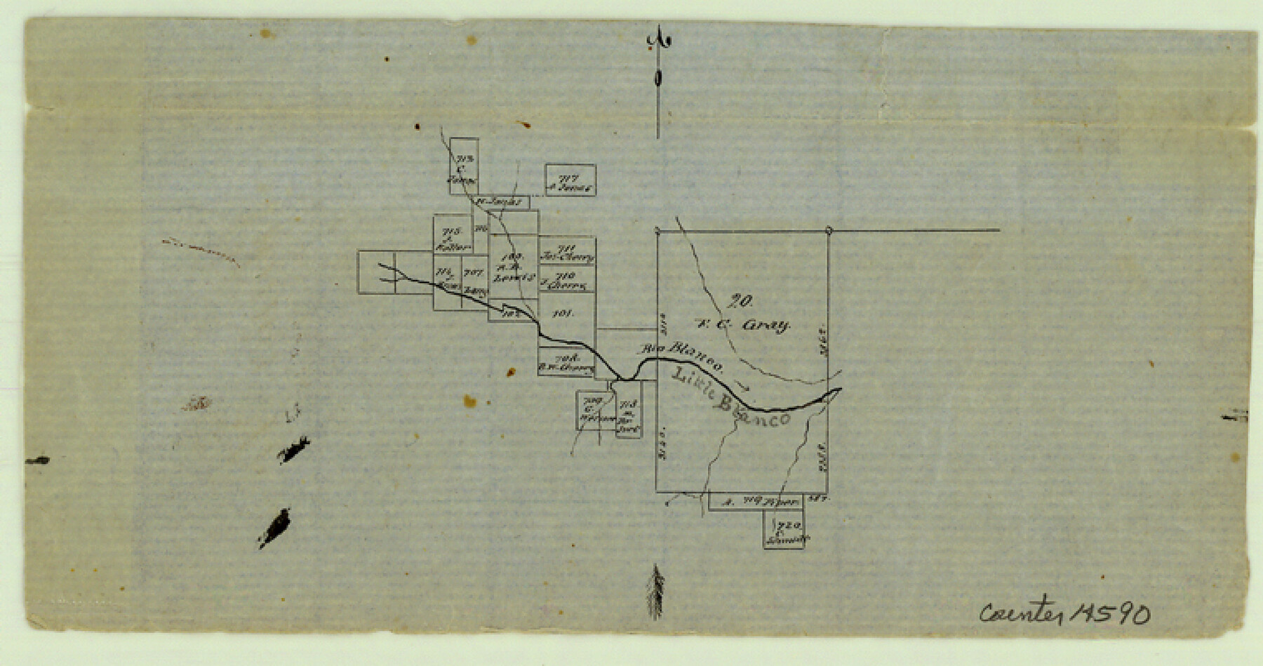 14590, Blanco County Sketch File 11, General Map Collection