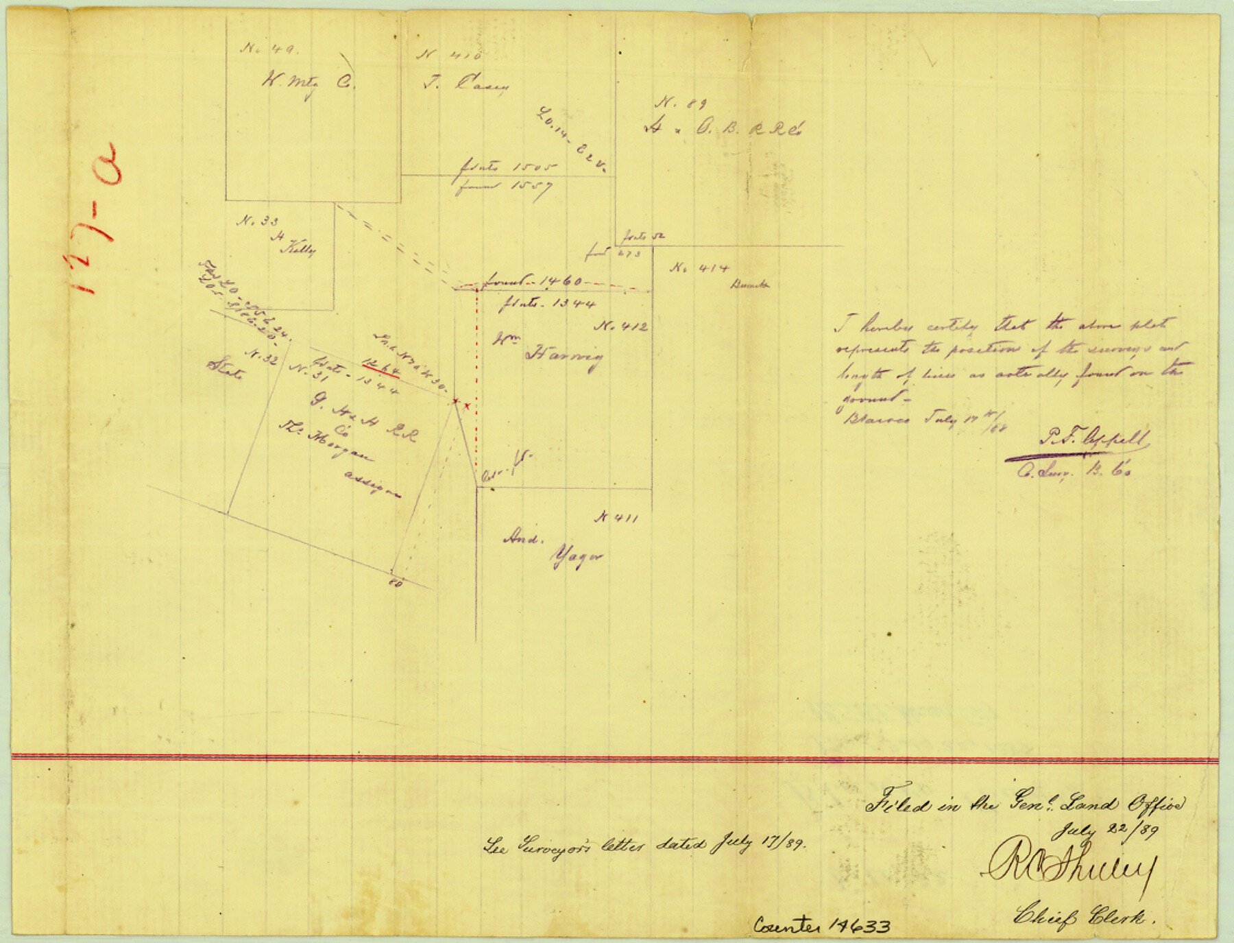 14633, Blanco County Sketch File 32, General Map Collection