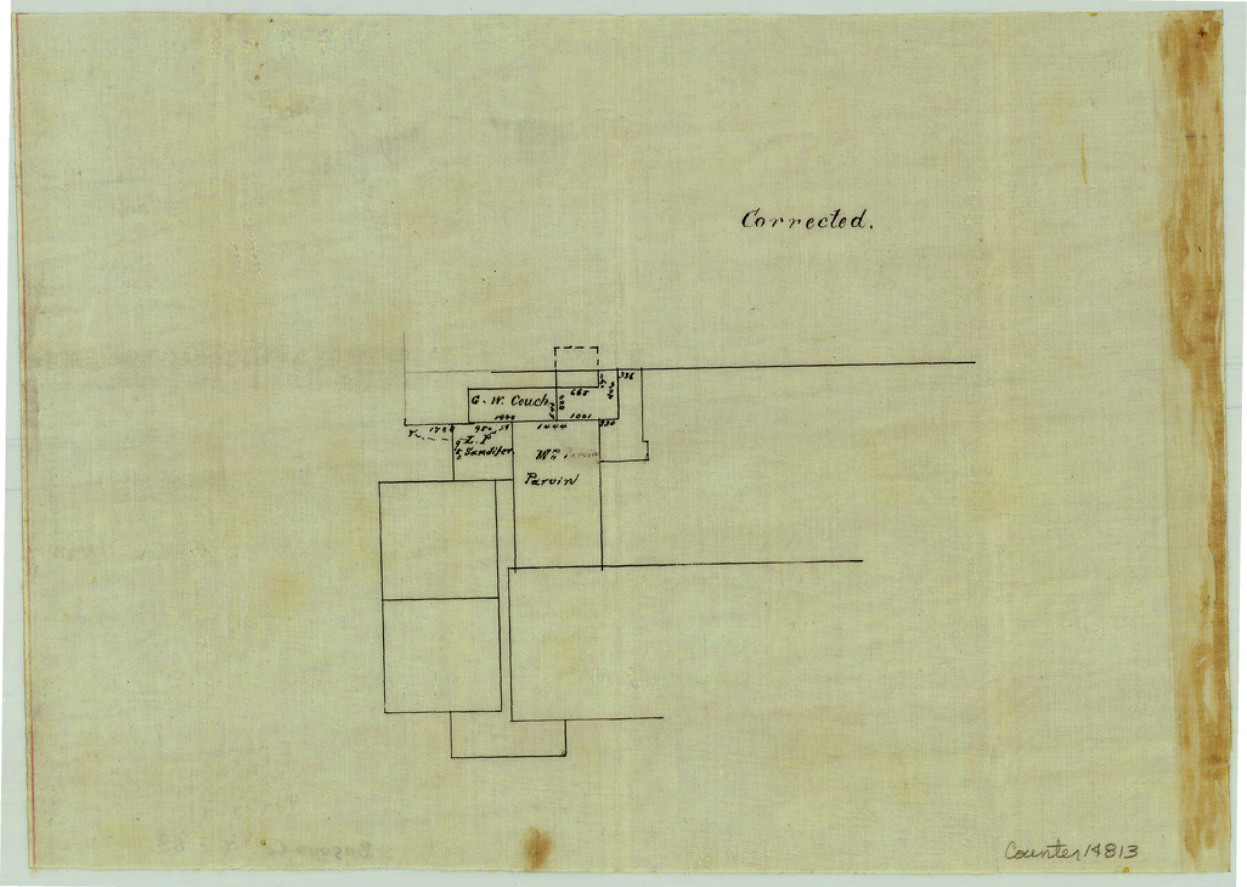 14813, Bosque County Sketch File 28, General Map Collection