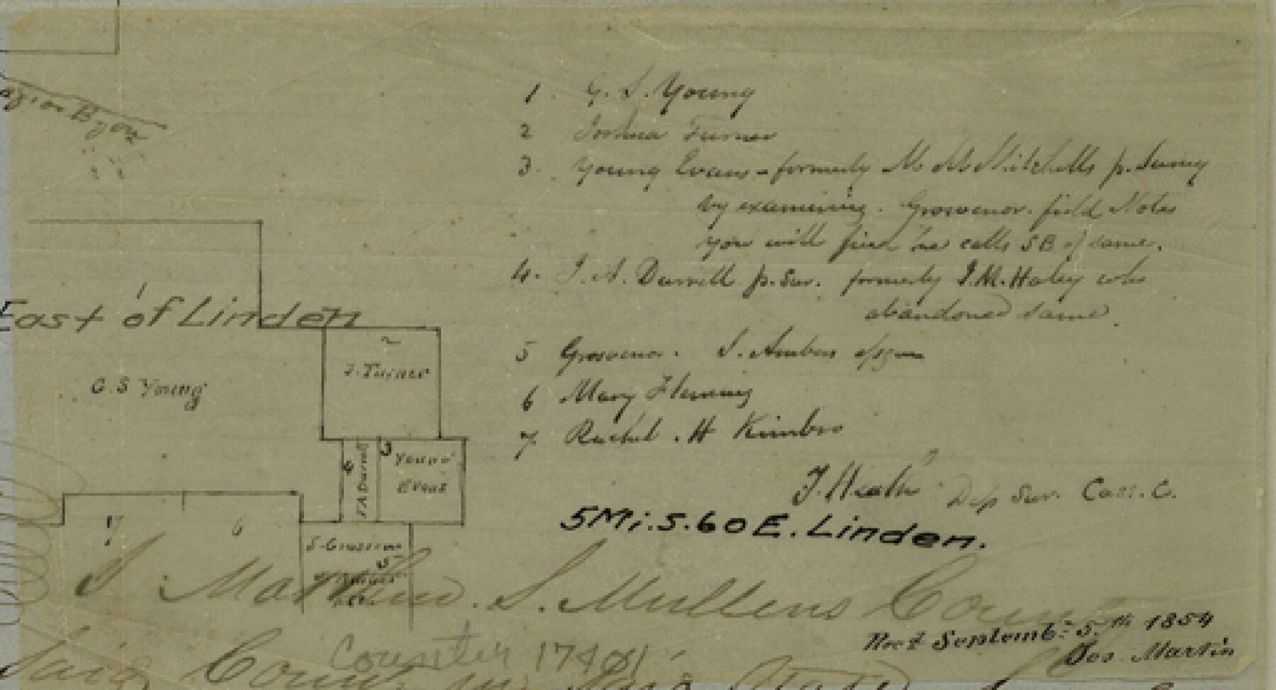 17401, Cass County Sketch File 5 and 5a, General Map Collection