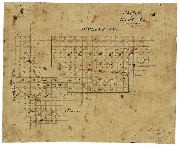 439, Sketch of Kent Co., Maddox Collection
