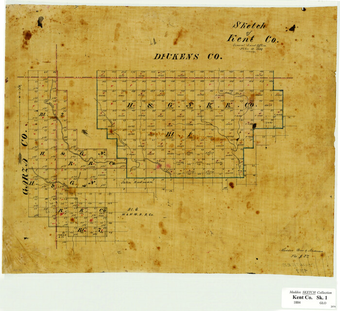 439, Sketch of Kent Co., Maddox Collection