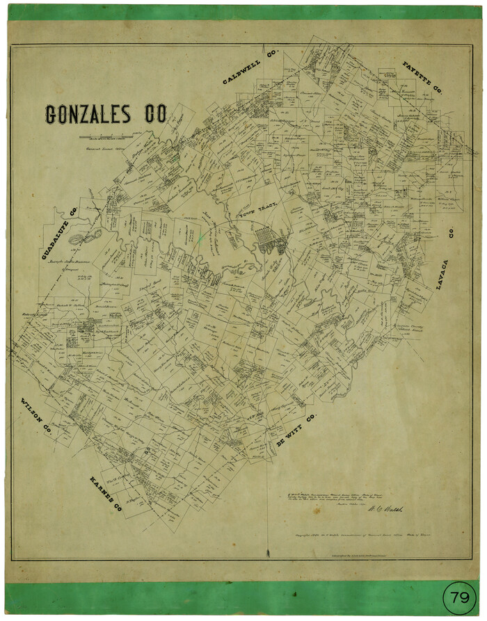447, Gonzales County, Texas, Maddox Collection
