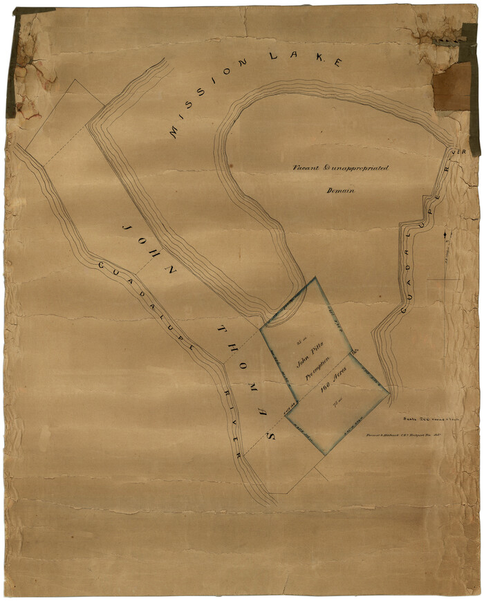 5361, Calhoun County Rolled Sketch 3, General Map Collection