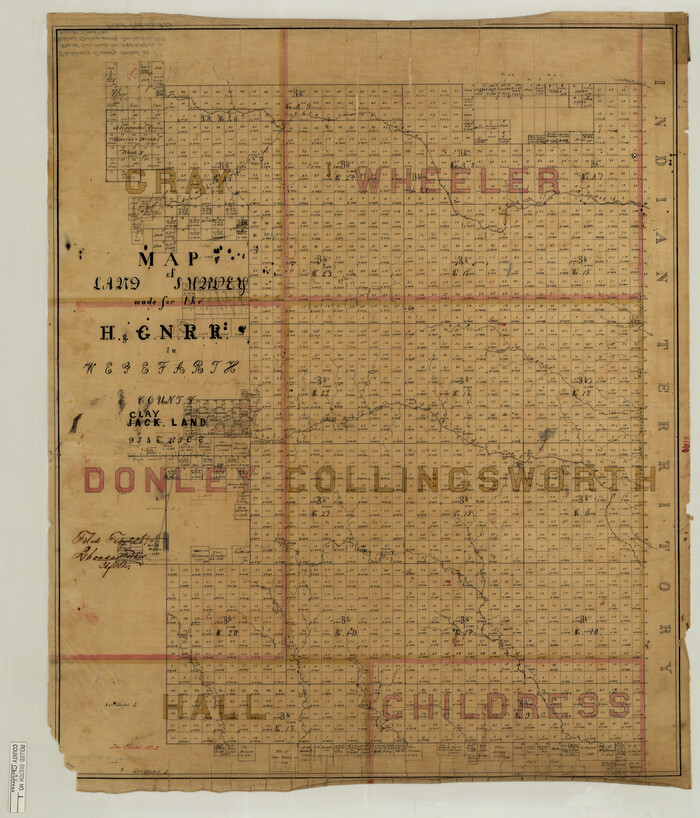 5437, Childress County Rolled Sketch 1, General Map Collection