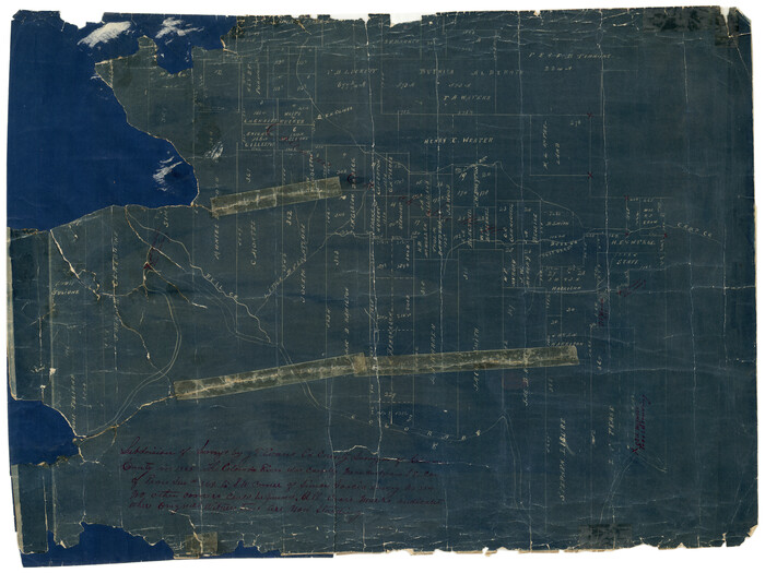 5528, Coleman County Rolled Sketch 2, General Map Collection
