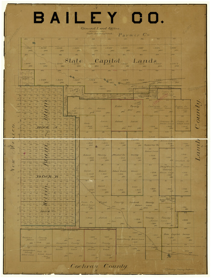 810, Bailey Co., General Map Collection