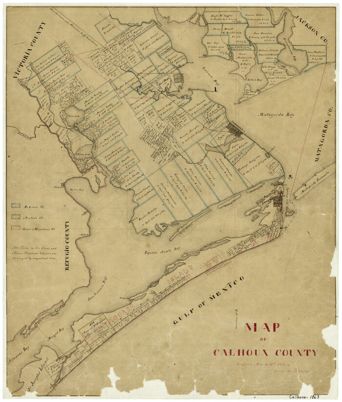 887, Map of Calhoun County, General Map Collection