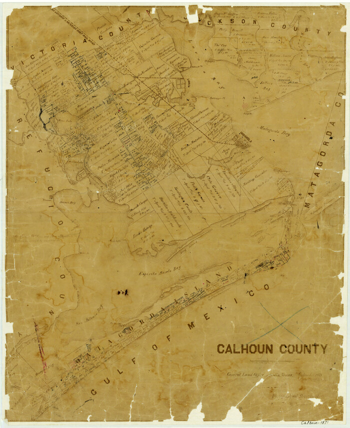 888, Calhoun County, General Map Collection