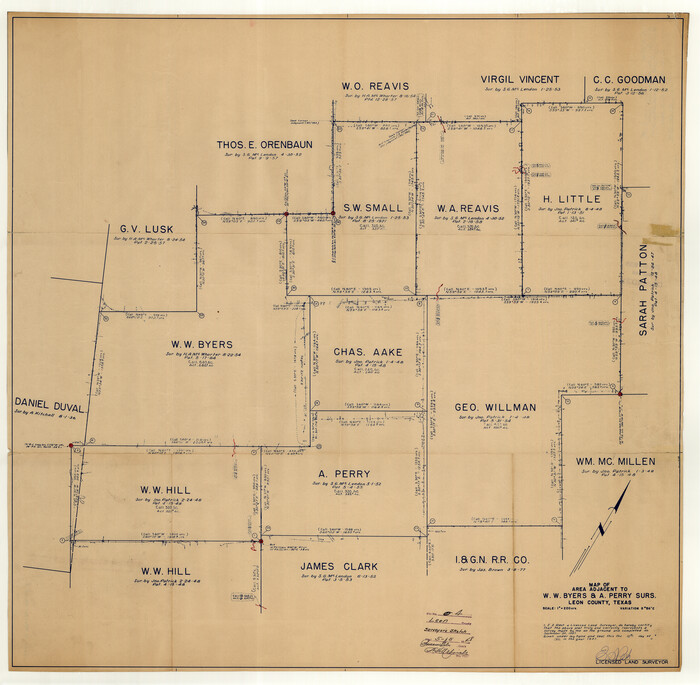 9426, Leon County Rolled Sketch 4, General Map Collection