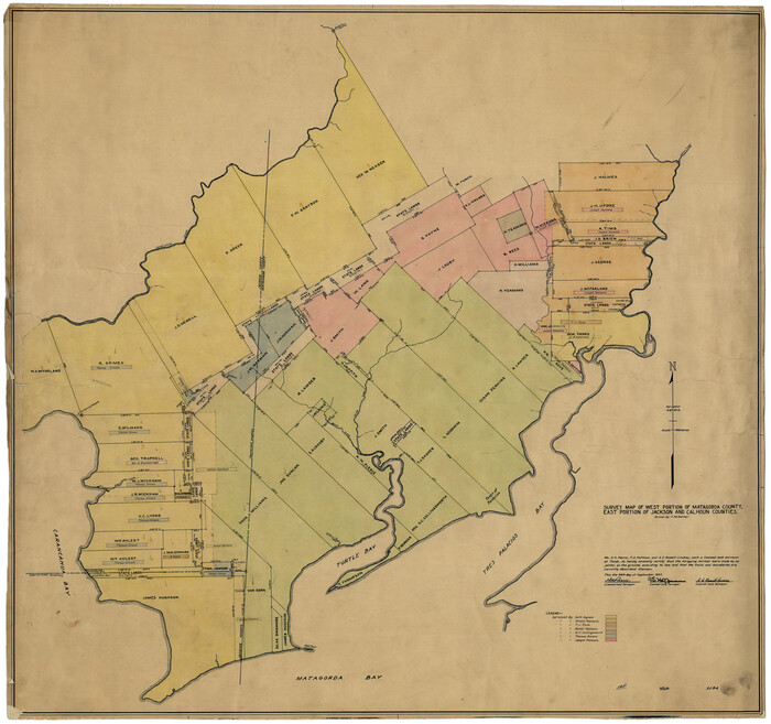 9477, Matagorda County Rolled Sketch PHL1, General Map Collection