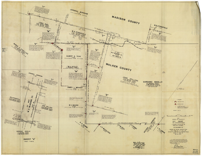 9486, Madison County Rolled Sketch 1A, General Map Collection