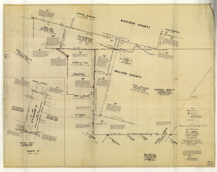 9486, Madison County Rolled Sketch 1A, General Map Collection