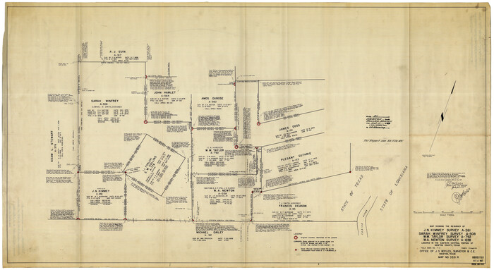 9582, Newton County Rolled Sketch 21, General Map Collection