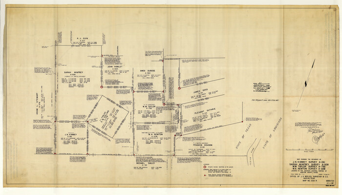 9582, Newton County Rolled Sketch 21, General Map Collection
