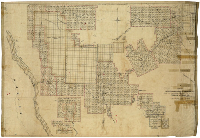 9762, Presidio County Rolled Sketch 7, General Map Collection
