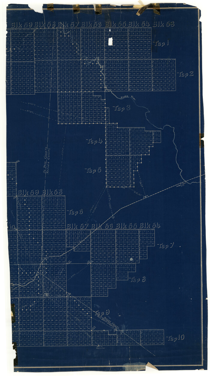 9840, Red River County Rolled Sketch 3, General Map Collection