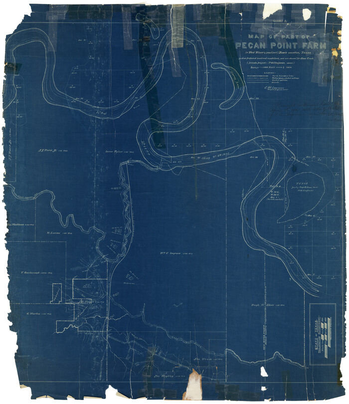 9841, Red River County Rolled Sketch 4, General Map Collection