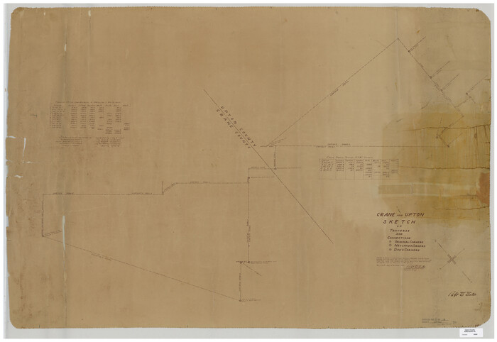 10039, Upton County Rolled Sketch 18, General Map Collection