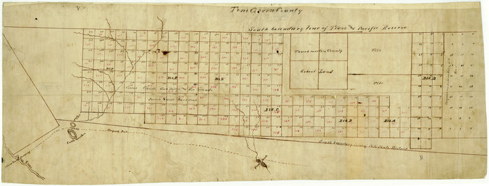 10043, Upton County Rolled Sketch 24, General Map Collection