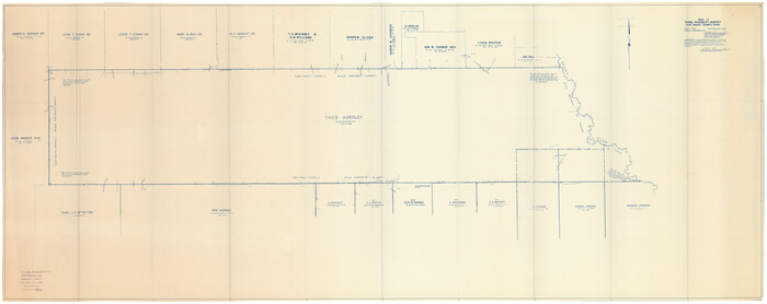 10089, Van Zandt County Rolled Sketch 2, General Map Collection
