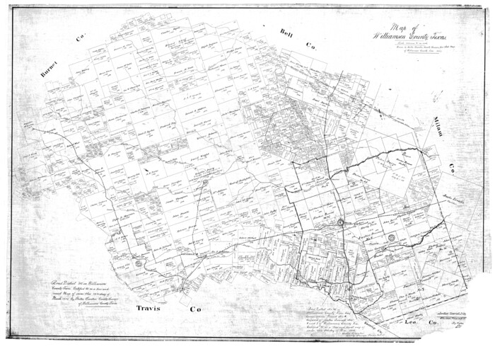 10146, Williamson County Rolled Sketch 7, General Map Collection