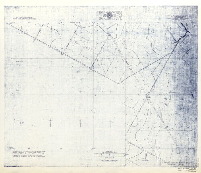 10208, Nueces County Rolled Sketch 100, General Map Collection

