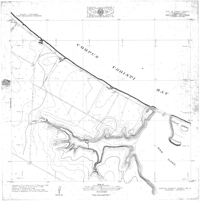 10210, Nueces County Rolled Sketch 100, General Map Collection