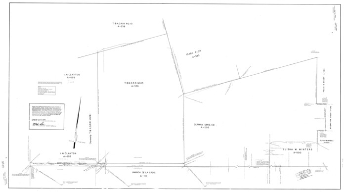 10289, Lavaca County Rolled Sketch 8, General Map Collection