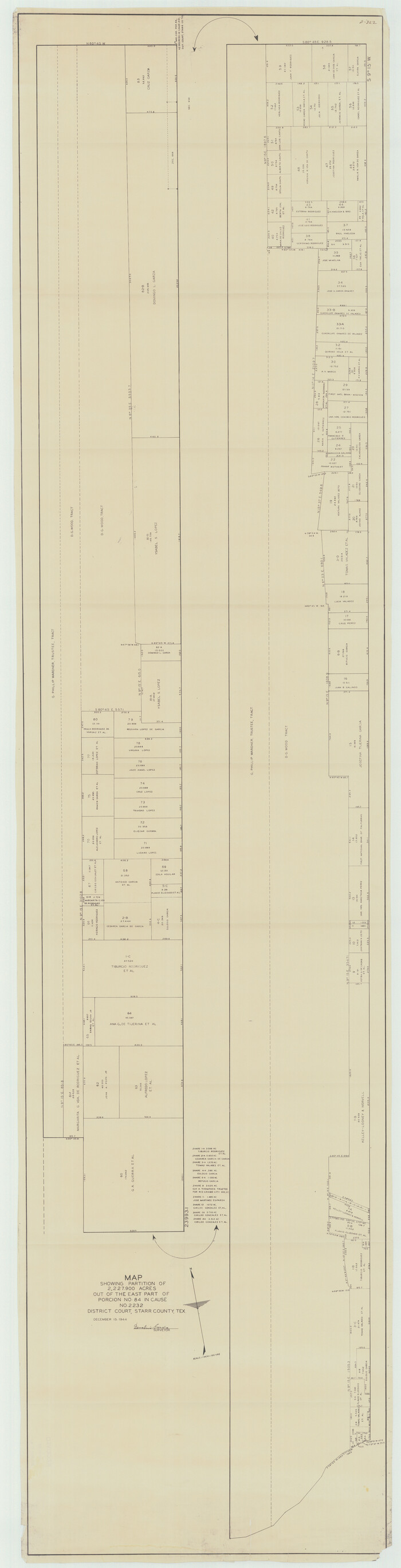10297, Starr County Rolled Sketch 38, General Map Collection