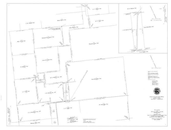 10299, Comanche County Rolled Sketch 2, General Map Collection