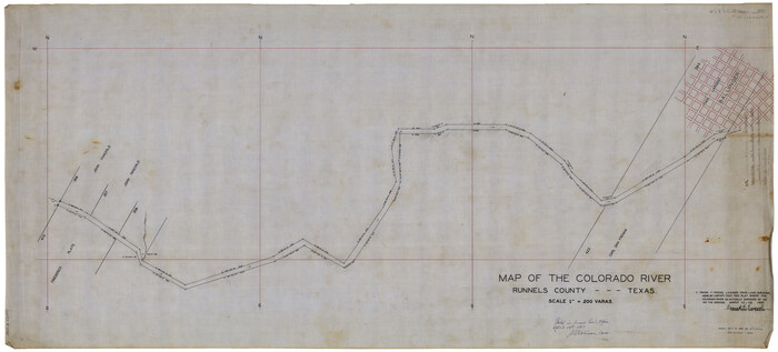 10312, Runnels County Rolled Sketch 26, General Map Collection