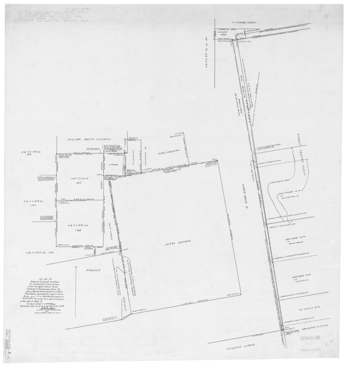 10642, Liberty County Rolled Sketch I, General Map Collection