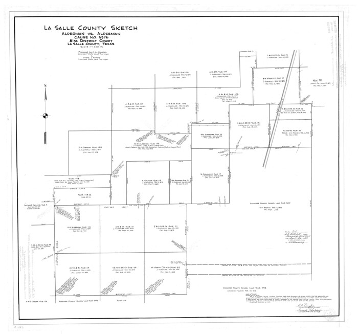 10655, La Salle County Rolled Sketch 24, General Map Collection