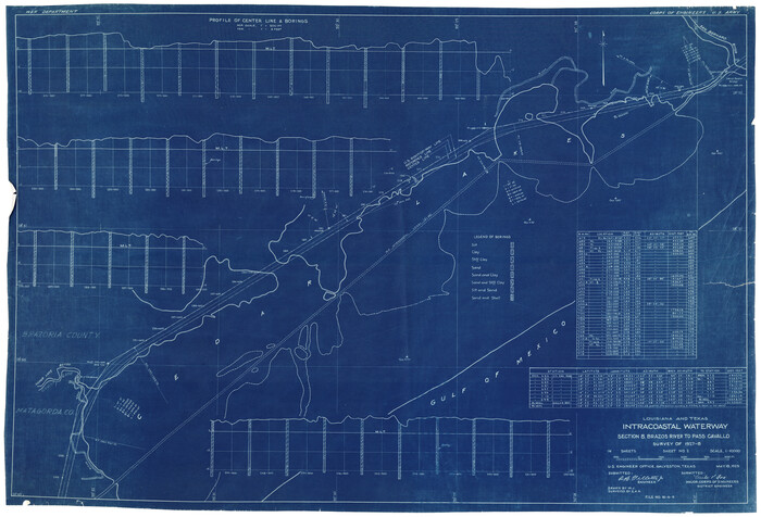 10715, Brazoria County Rolled Sketch 22, General Map Collection
