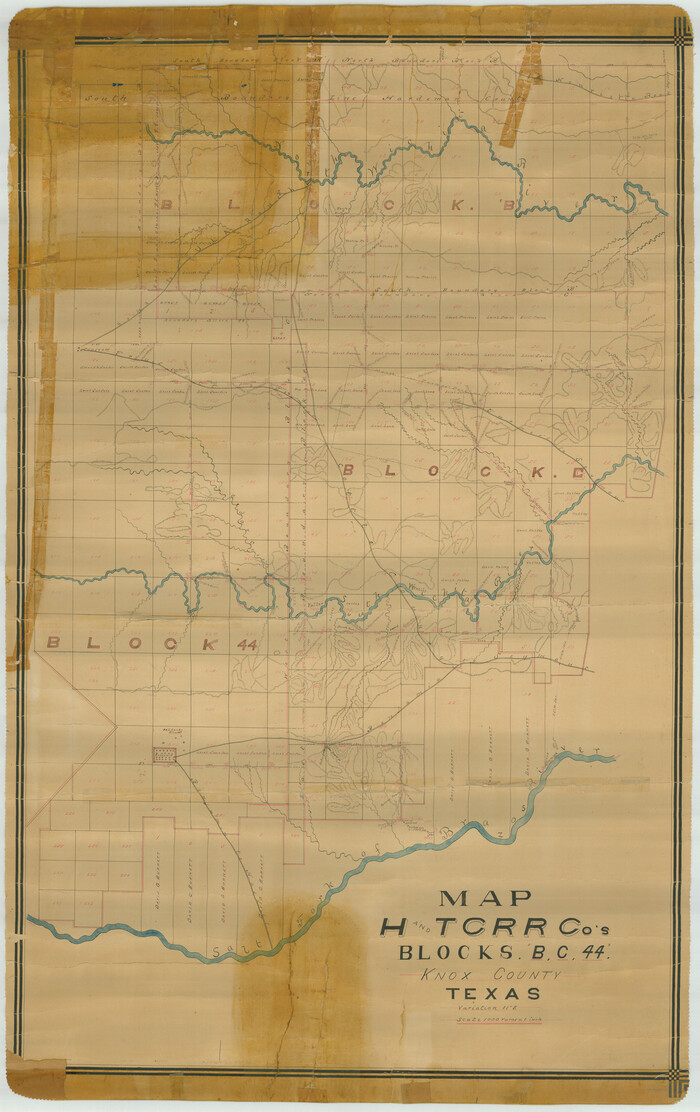 10718, Knox County Rolled Sketch 10, General Map Collection