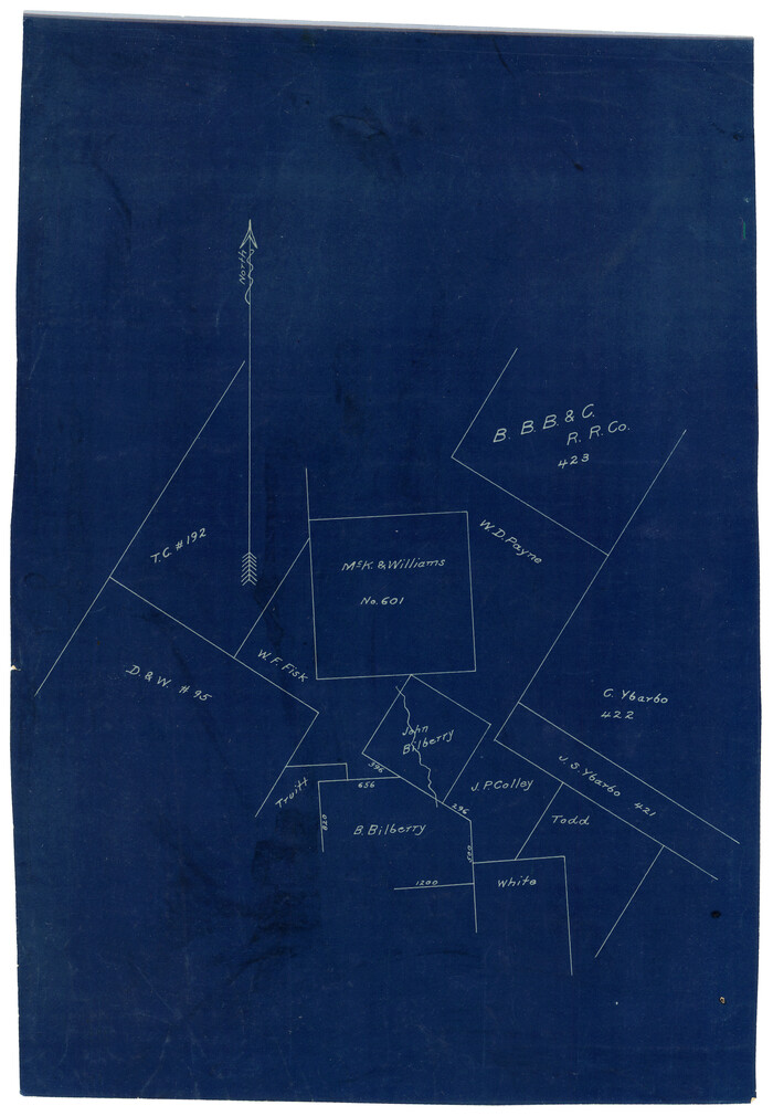 10782, [McK. & Williams No. 601 and surrounding surveys, Travis County], Maddox Collection
