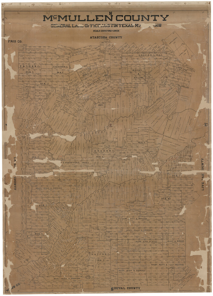 10788, McMullen County, General Map Collection