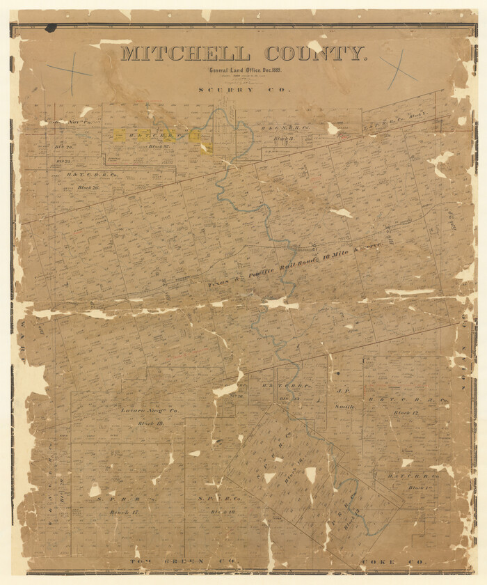 10792, Mitchell County, General Map Collection